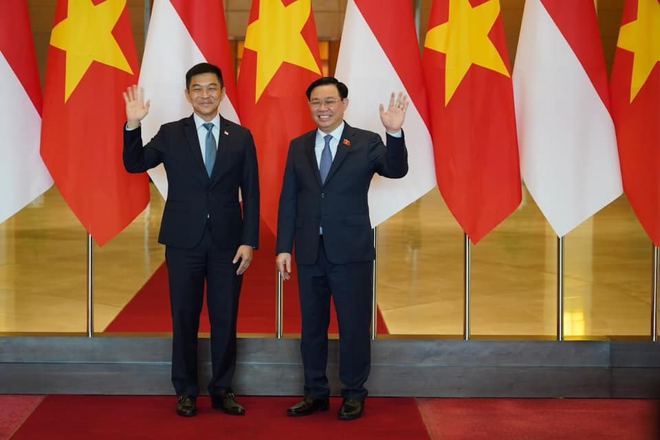 Singapore Parliament Speaker Flies Away after Official Visit to Vietnam