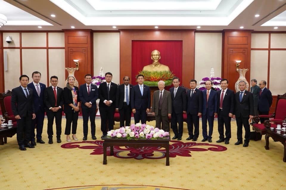 Singapore Parliament Speaker Flies Away after Official Visit to Vietnam
