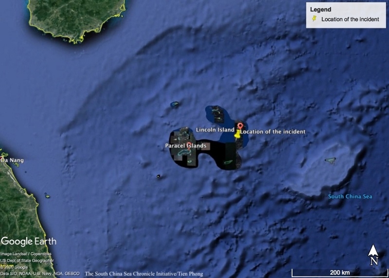 vietnam fisheries society protests against chinese ships attack demands compensation for sunken boat