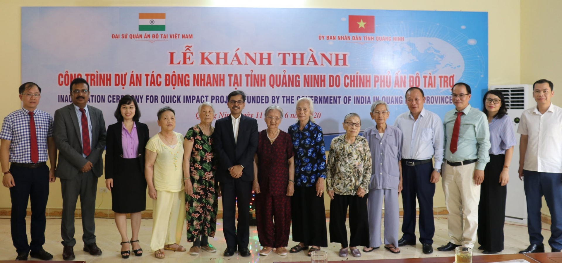 india supports quang binh province to improve infrastructure for seniors