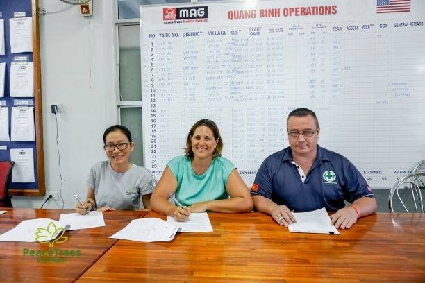 three ngos join forces to conduct war era mine clearance in quang binh