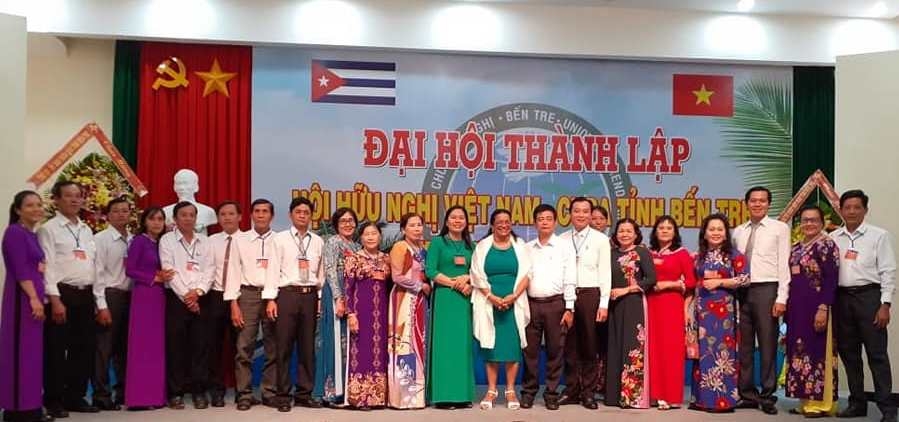 vietnam cuba friendship association of ben tre province founded