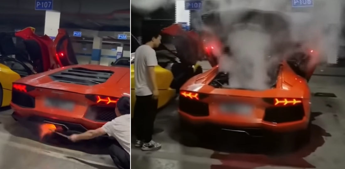 exceed the limit using 400000 lamborghini to barbecue meat owner pays 80000 bill