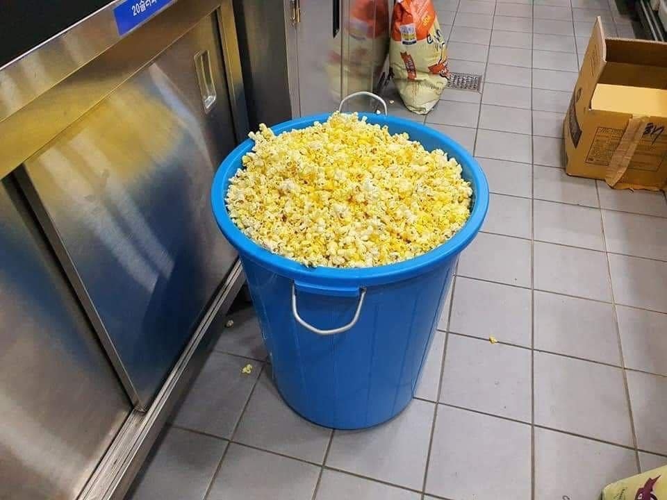 World Environment Day: Korean movie goers use kimchi jars, buckets...to buy popcorns