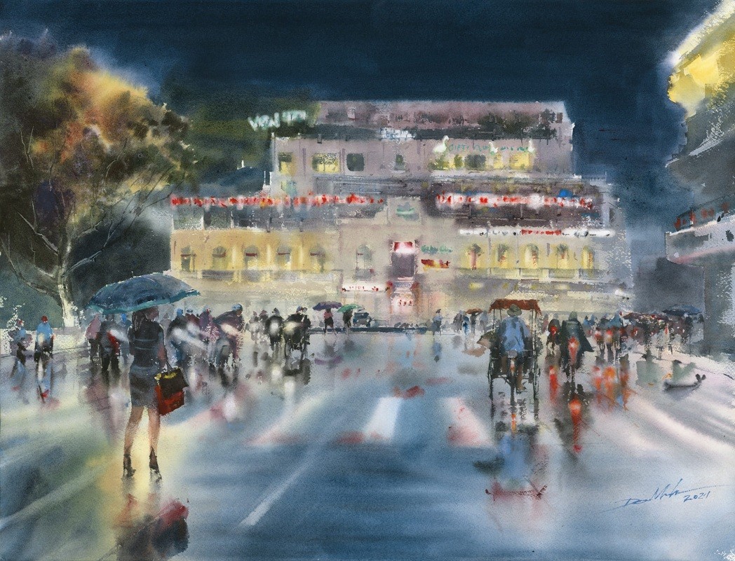 Polish-Vietnamese Painter Shares Experience to Vietnamese Art Lovers