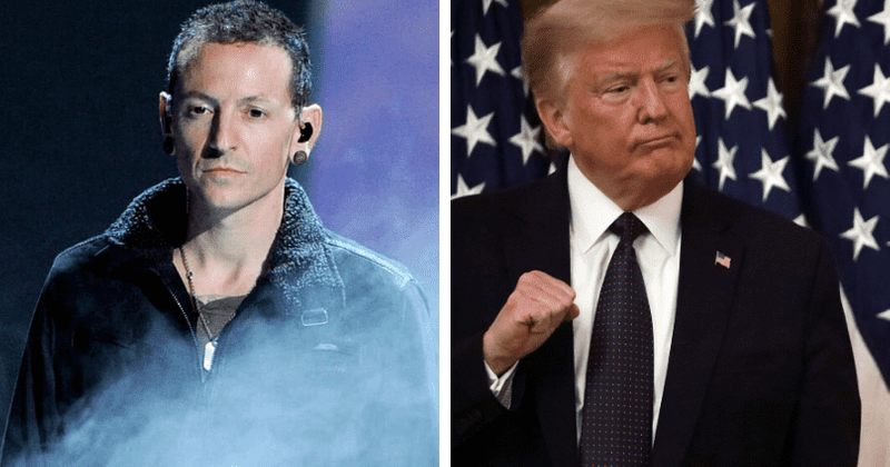 Trump tweet using Linkin Park's song disabled over copyright complaint