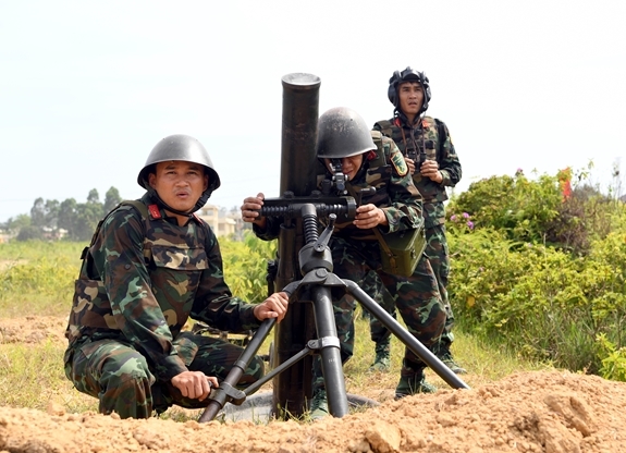 Rain or Shine, Vietnam's Artillery Team Getting Ready For 2021 Army Games