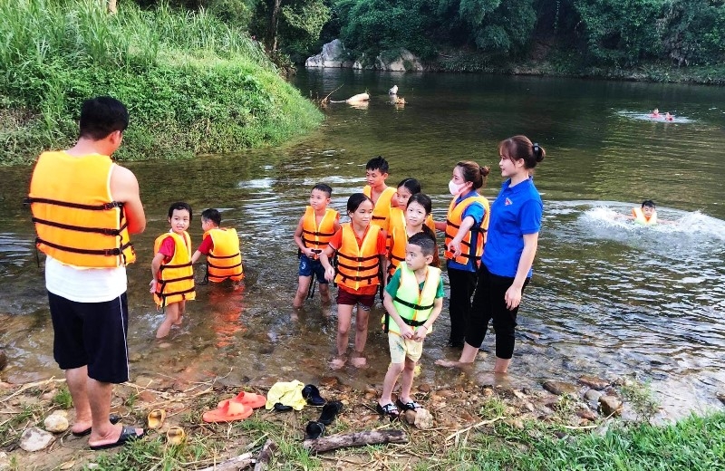 Tuyen Quang City Actively Prevents Children from Drowning