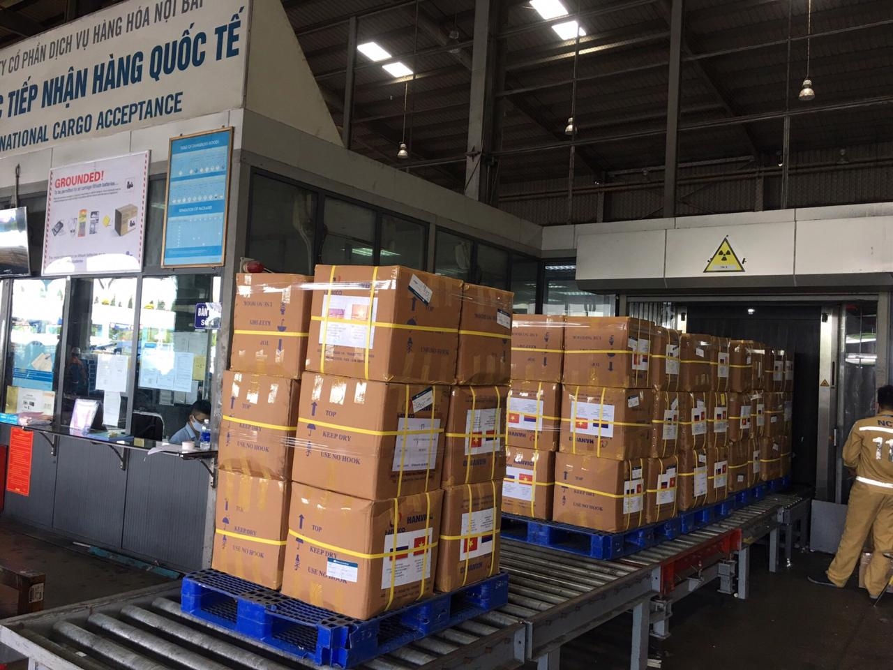 vietnams medical supplies transported to russia