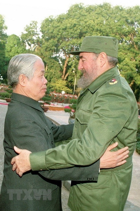 Late Cuban President Fidel Castro is remembered in Vietnam late cuban president fidel castro is remembered in vietnam