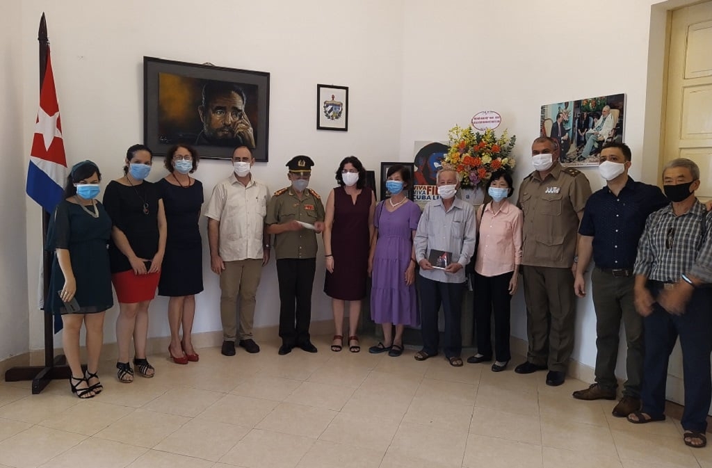 Late Cuban President Fidel Castro is remembered in Vietnam late cuban president fidel castro is remembered in vietnam