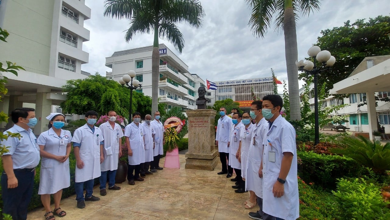 Late Cuban President Fidel Castro is remembered in Vietnam late cuban president fidel castro is remembered in vietnam