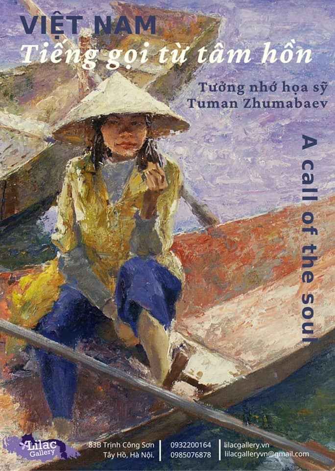 Exhibition honours Russian based painter Tuman Zhumabaev