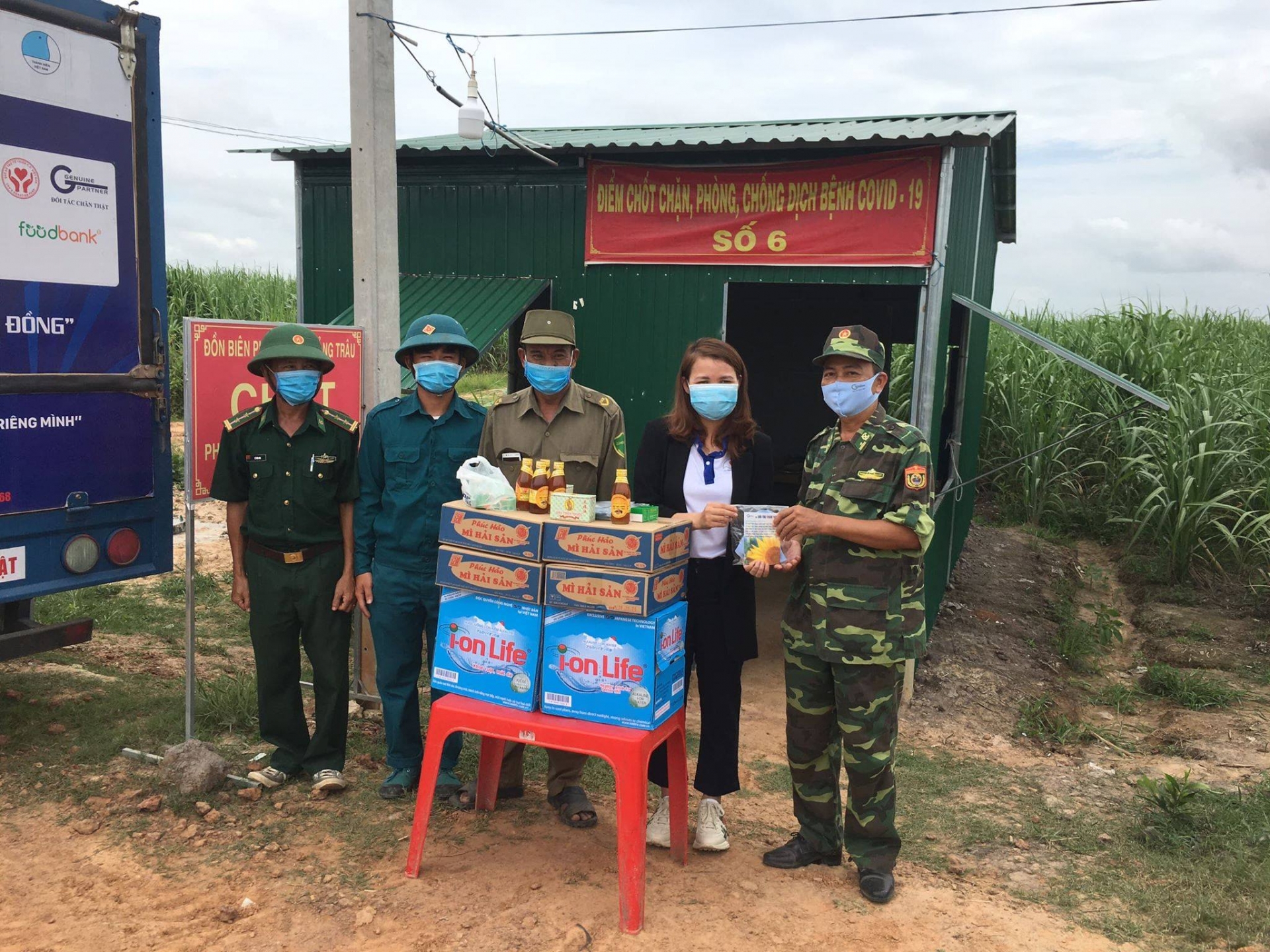 HUFO supports medical supplies to military unit in Tay Ninh