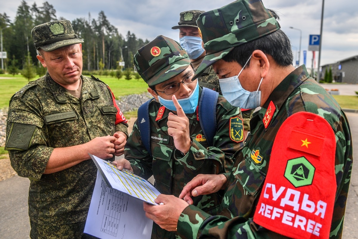 In Photos: Vietnam makes mark at Army Games 2020