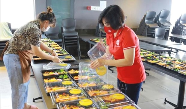Vietnam Fatherland Front received USD 50,000 from Cambodia - Vietnam Friendship Association
