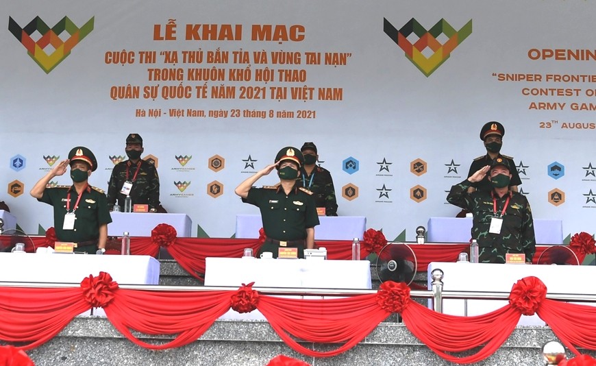 Vietnam actively preparing for opening Ceremony of Army Games 2021