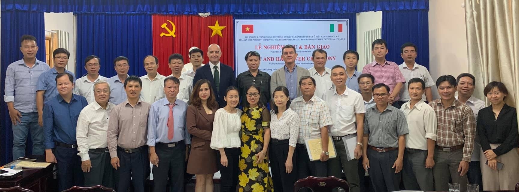 Italy help strengthening flood forecasting and warning system in Vietnam