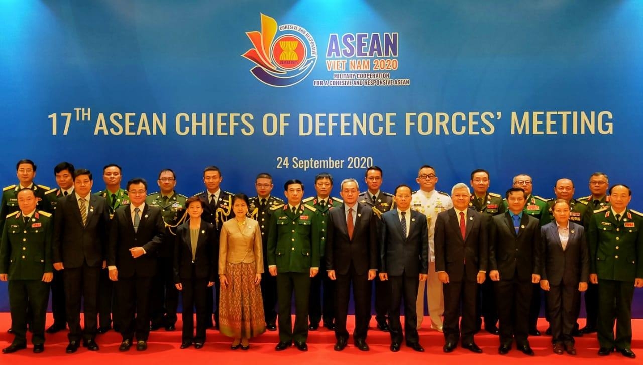 ASEAN chiefs of defence forces gather at online 17th meeting ASEAN chiefs of defence forces gather at online 17th meeting