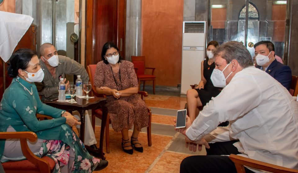 VUFO President meets ICAP leaders, visits University of Havana