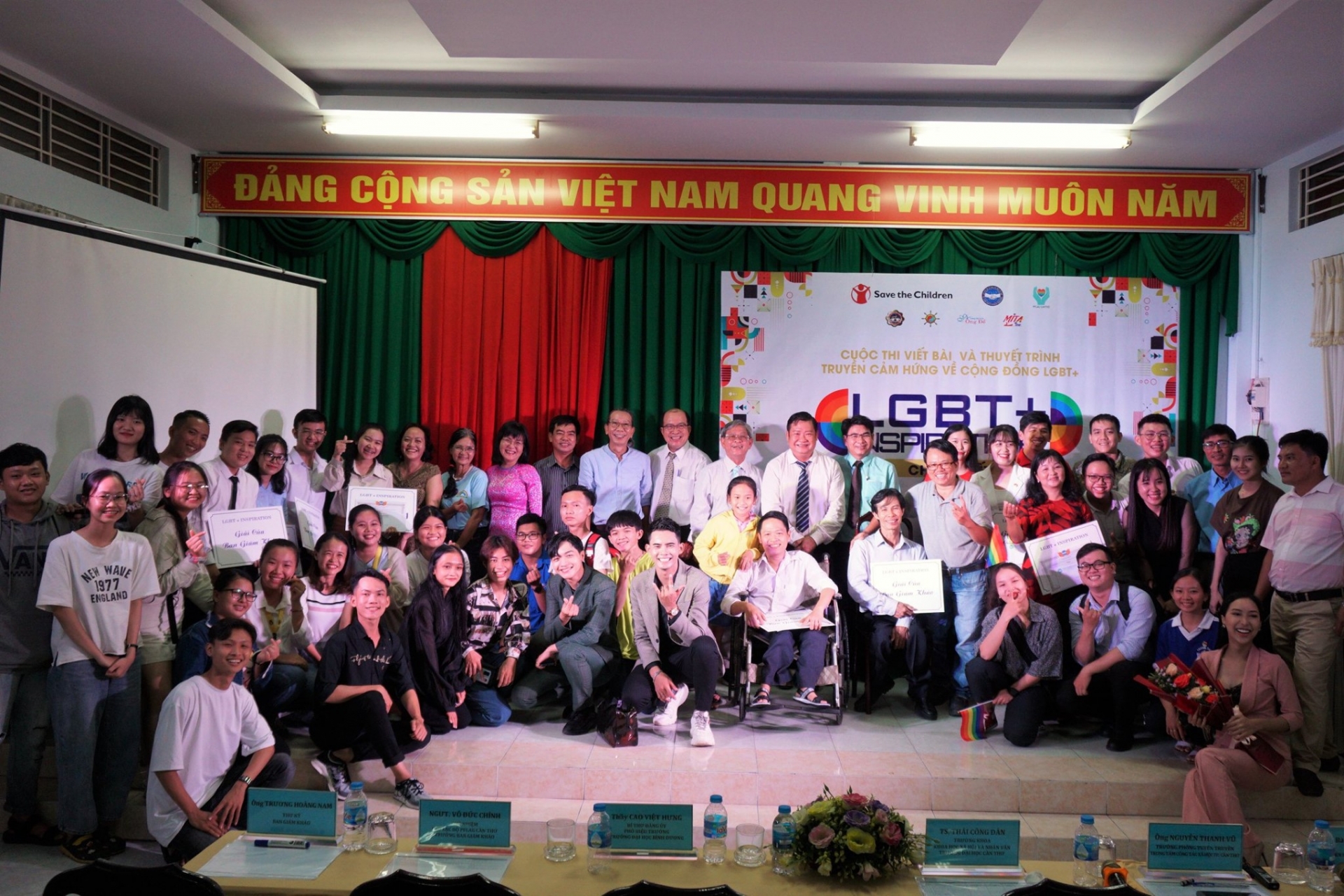 for the first time contest inspiring learn about lgbt community organized in can tho