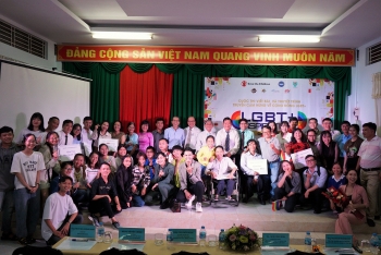 for the first time contest inspiring learn about lgbt community organized in can tho