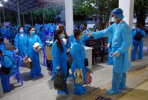 More than 1,340 Vietnamese citizens brought home last week
