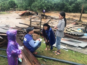 help pouring in for flood relief efforts central vietnam