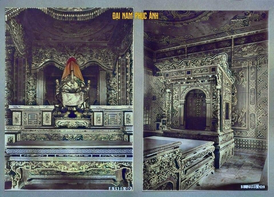 Rare Photos of Khai Dinh Imperial Tomb Construction