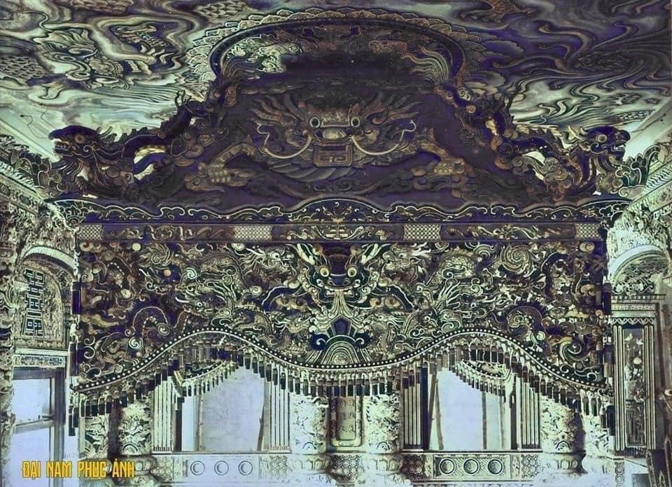 Rare Photos of Khai Dinh Imperial Tomb Construction