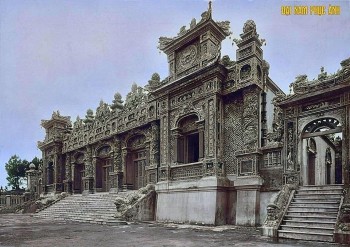 Rare Photos of Khai Dinh Imperial Tomb Construction
