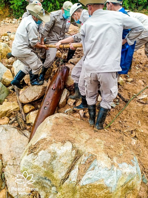 PeaceTrees Continues UXO Clearance Amid Heavy Rains