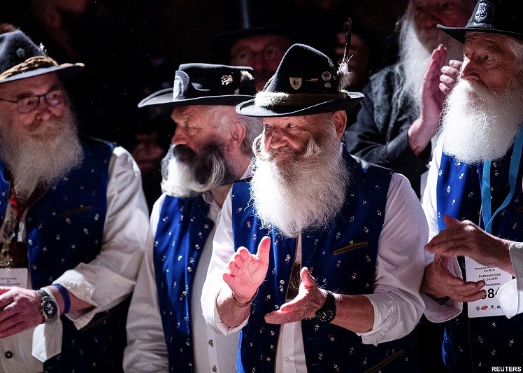 Check Out The Hairy Creations at German Moustache and Beard Championships 2021