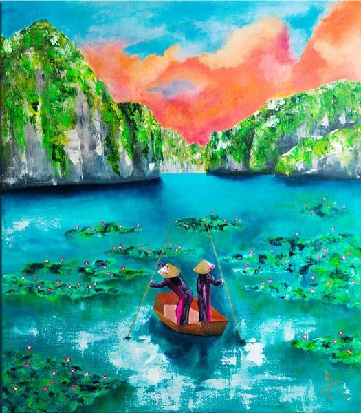 Beauty of Vietnamese Culture, People Through Israeli Painter's Works