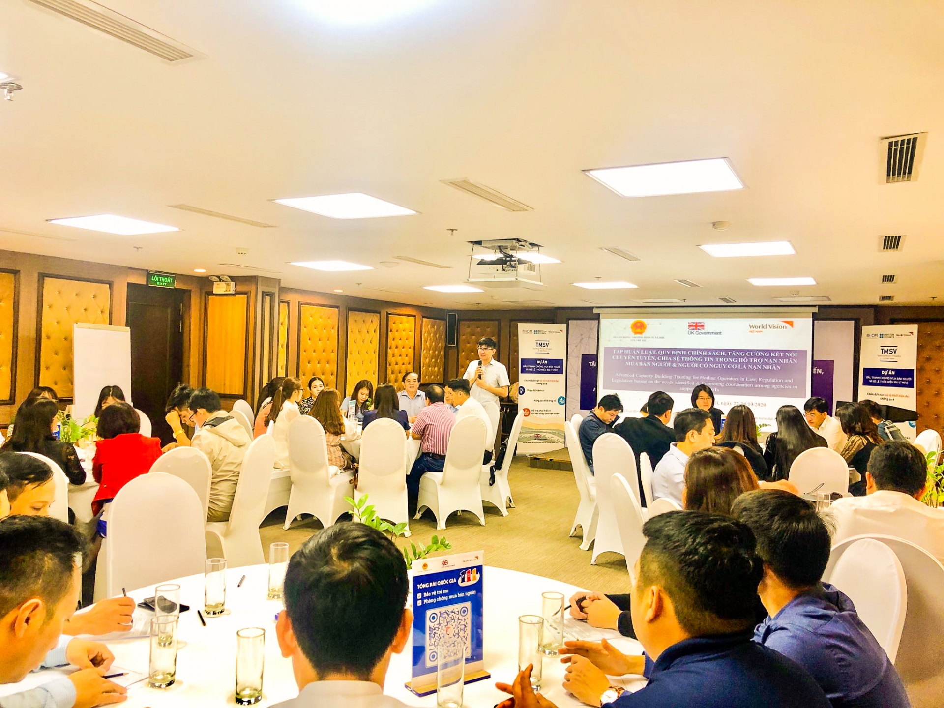Zalo account of National Hotline 111 on Child Protection and Human Trafficking Prevention debuts