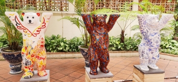 buddy bear design highlights key topics of vietnam and germanys relations
