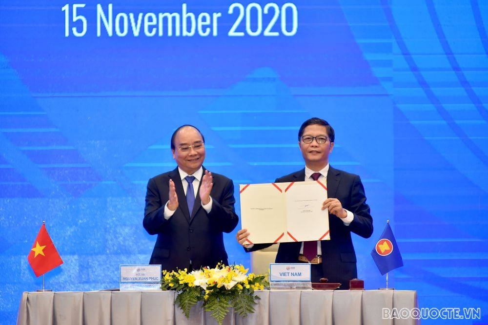 15 countries signed regional comprehensive economic partnership (rcep) agreement