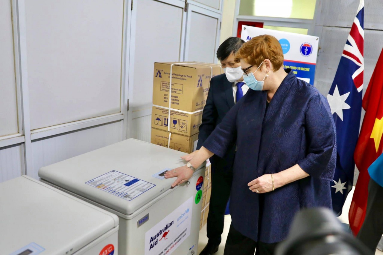 Provincial Union of Friendship Organizations Help Distribute Supplies to Serve Covid fight