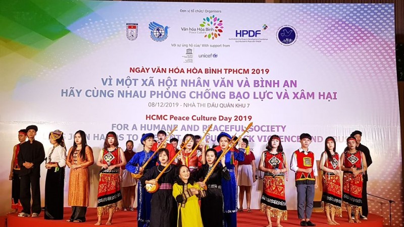 day of culture of peace 2019 takes place in hcmc