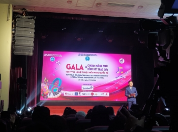 new year celebration haufo holds international art friendship gala