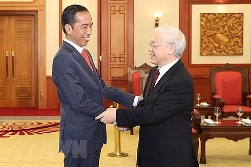Congratulatory messages from VN's leaders to Indonesia on 65th anniversary of diplomatic ties