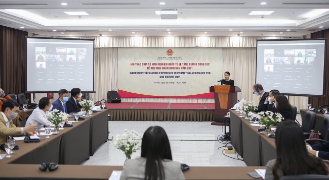 Vietnam Promote Victim Assistance for UXO Survivors and Persons with Disabilities