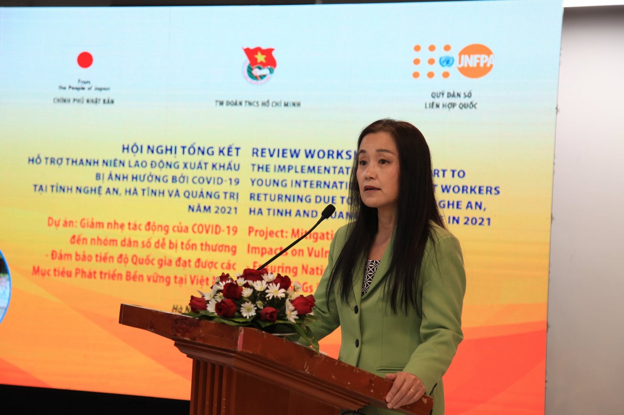 returning vietnamese migrant workers in 3 provinces received support