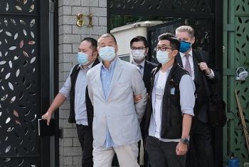 hongkong media tycoon jimmy lai arrested as new national security law came into effect