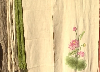 lotus silk new highly sought after silk in vietnam