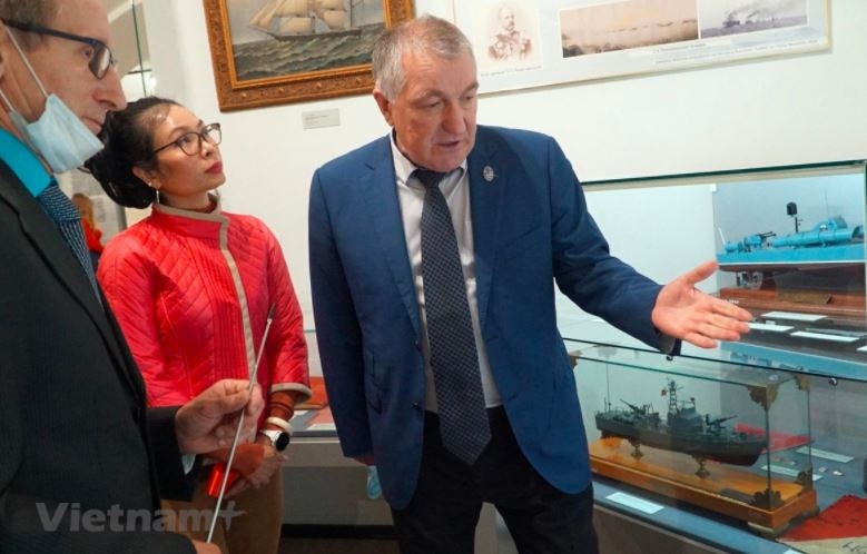 The Vietnam-Russia military co-operation exhibition in Saint Petersburg