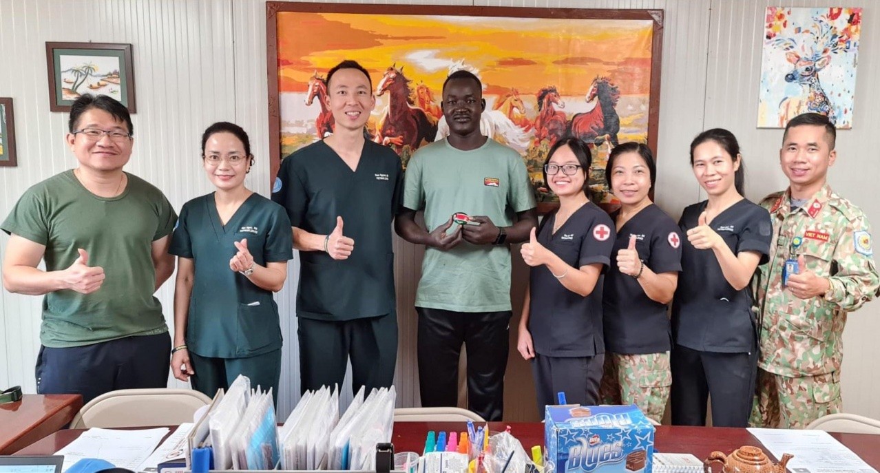 Vietnam Successfully Operates for UN Staff