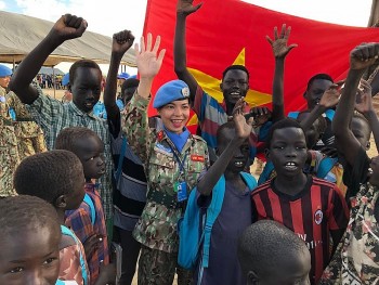 The Touching Story of Female Soldiers of the Vietnamese Peacekeeping Force in Africa