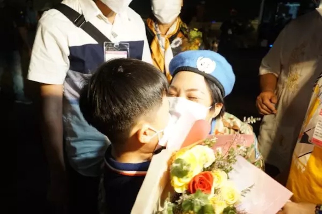 Vietnamese Peacekeeping Force Completes International Duties