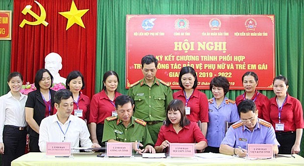Photo: Ha Giang has stepped up the communication work to raise public awareness of human trafficking.